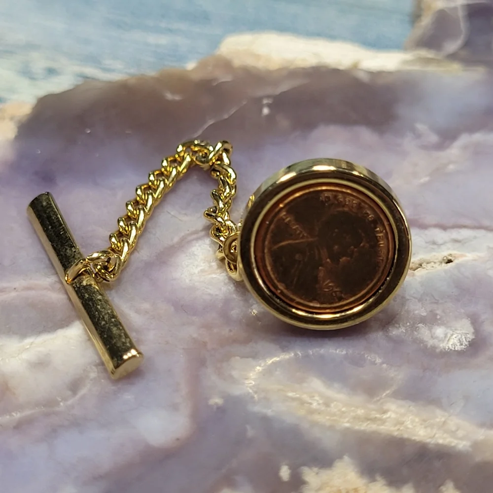 1964 Little Penny Tie Clip Tack.
